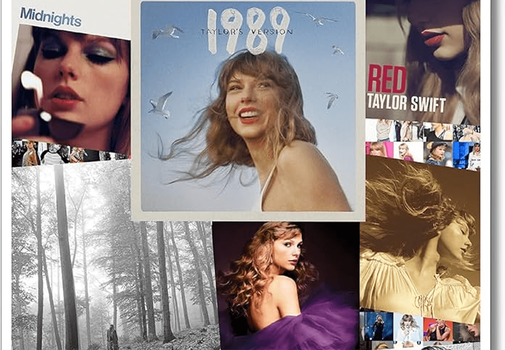 Taylor Swift Evolution artwork